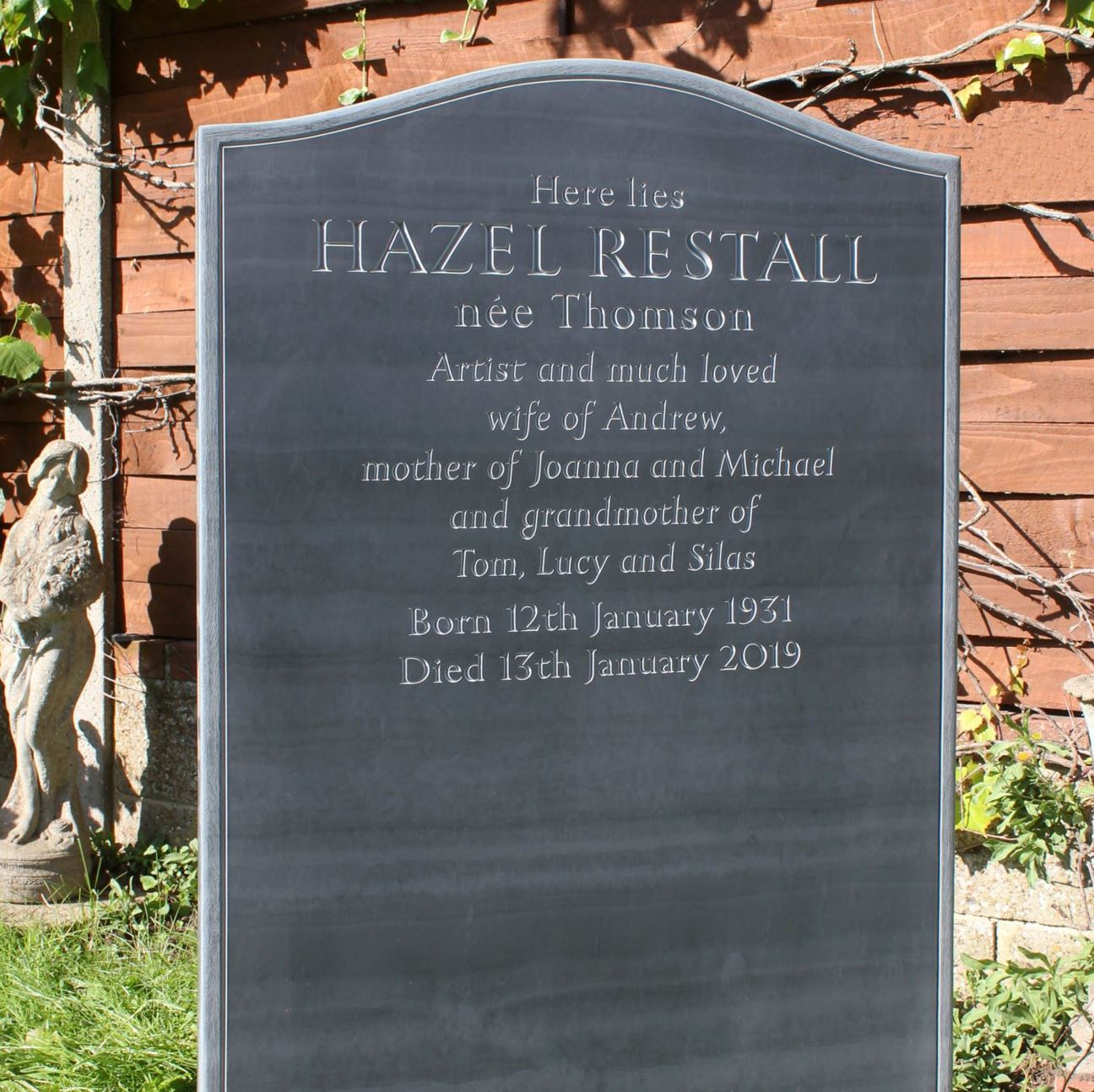Welsh Slate Memorials Headstone