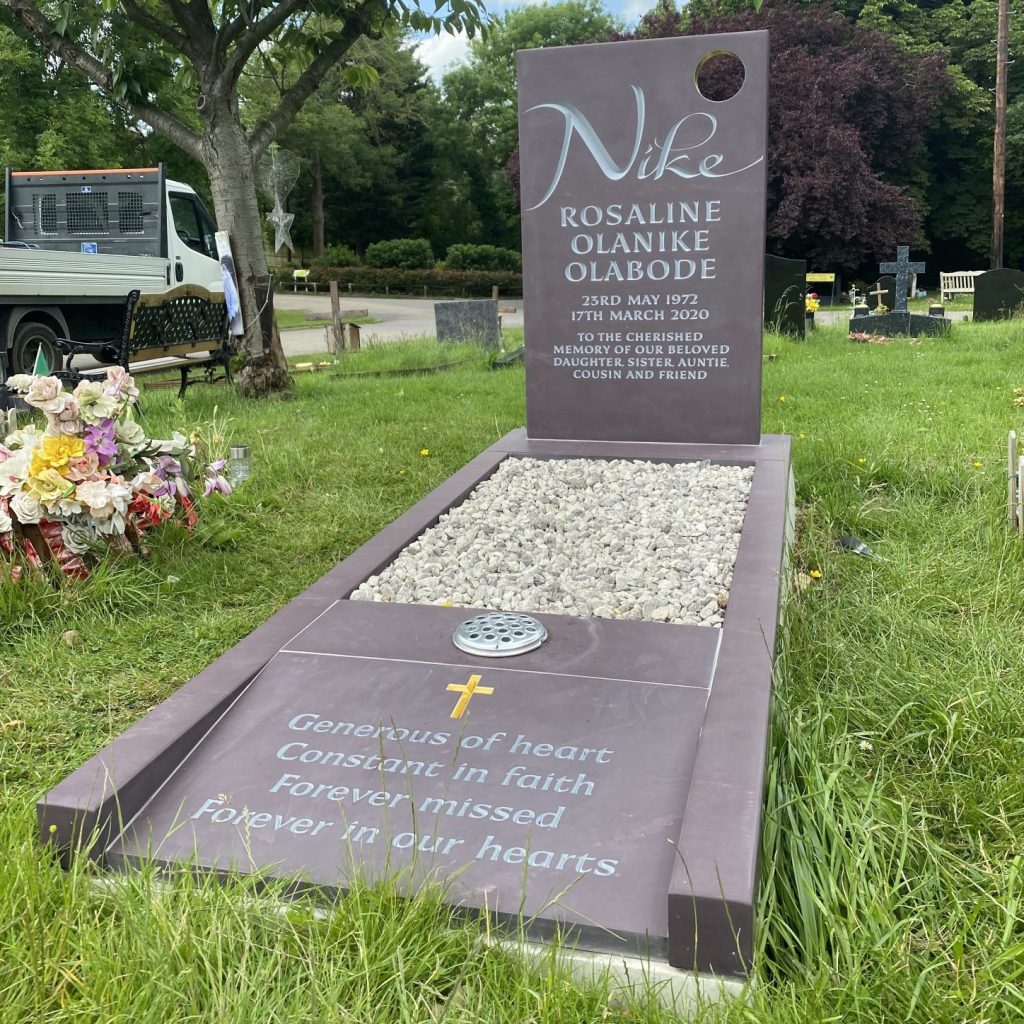 Contemporary Kerbed Memorial 