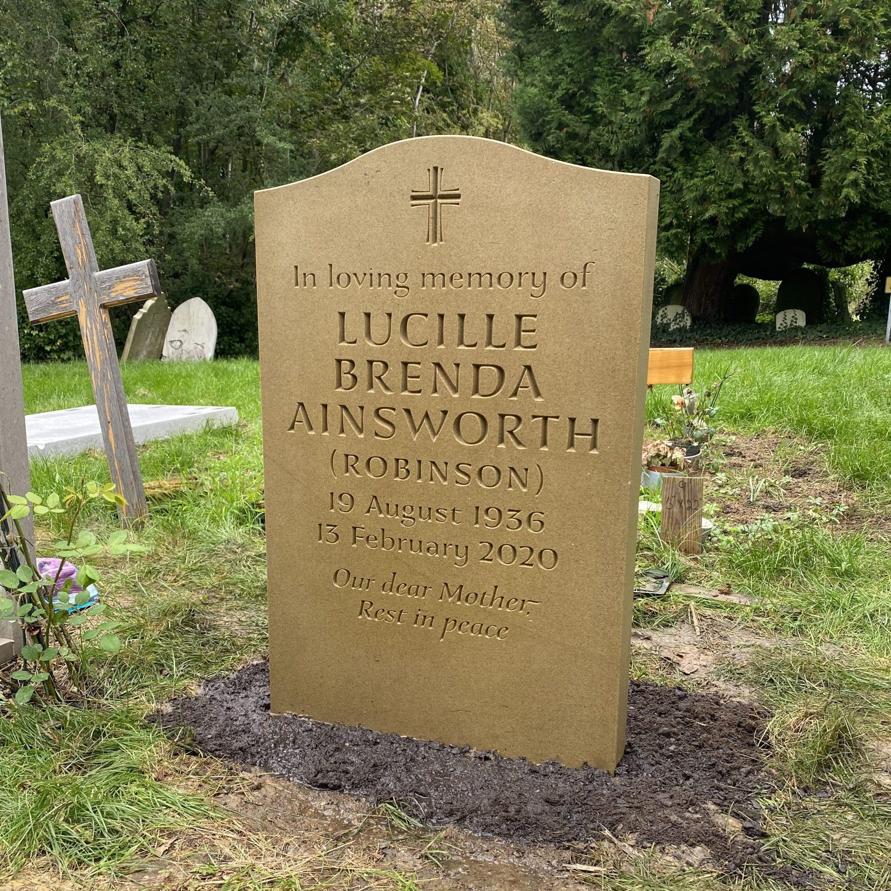 Yorkshire Sandstone memorial in St Pancras and Islington, London