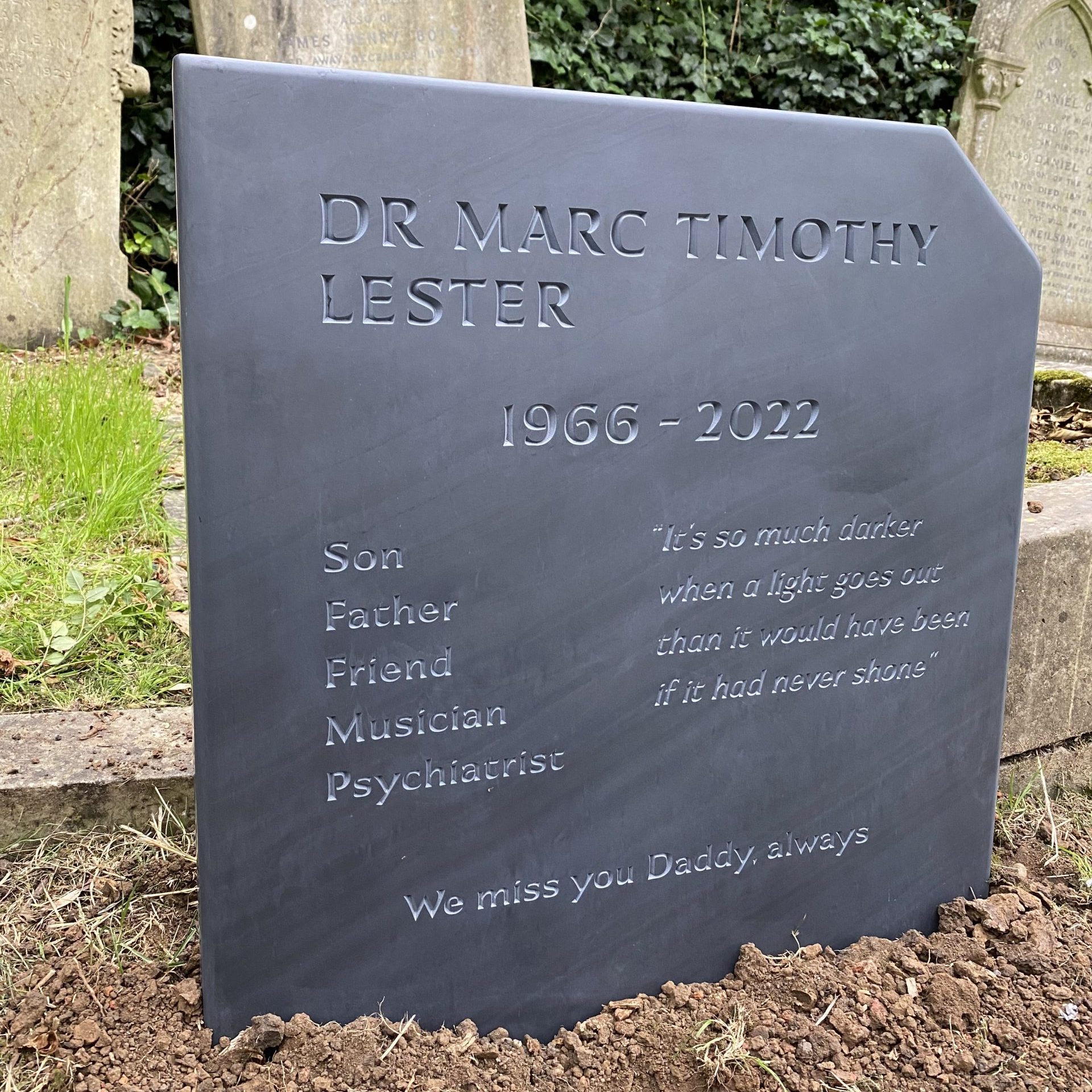 Commemorative memorial plaques