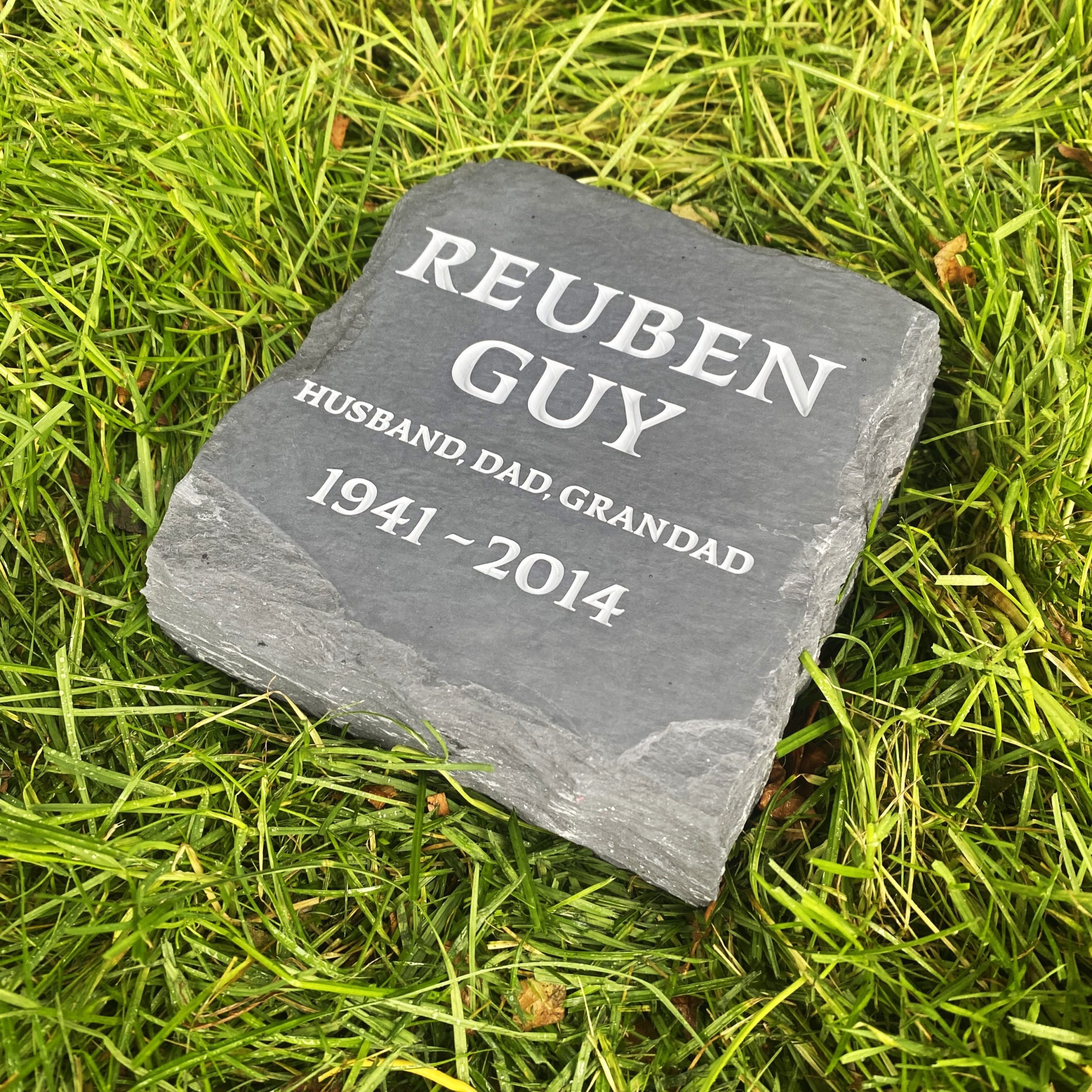 London Cemetery Headstones and memorial plaques
