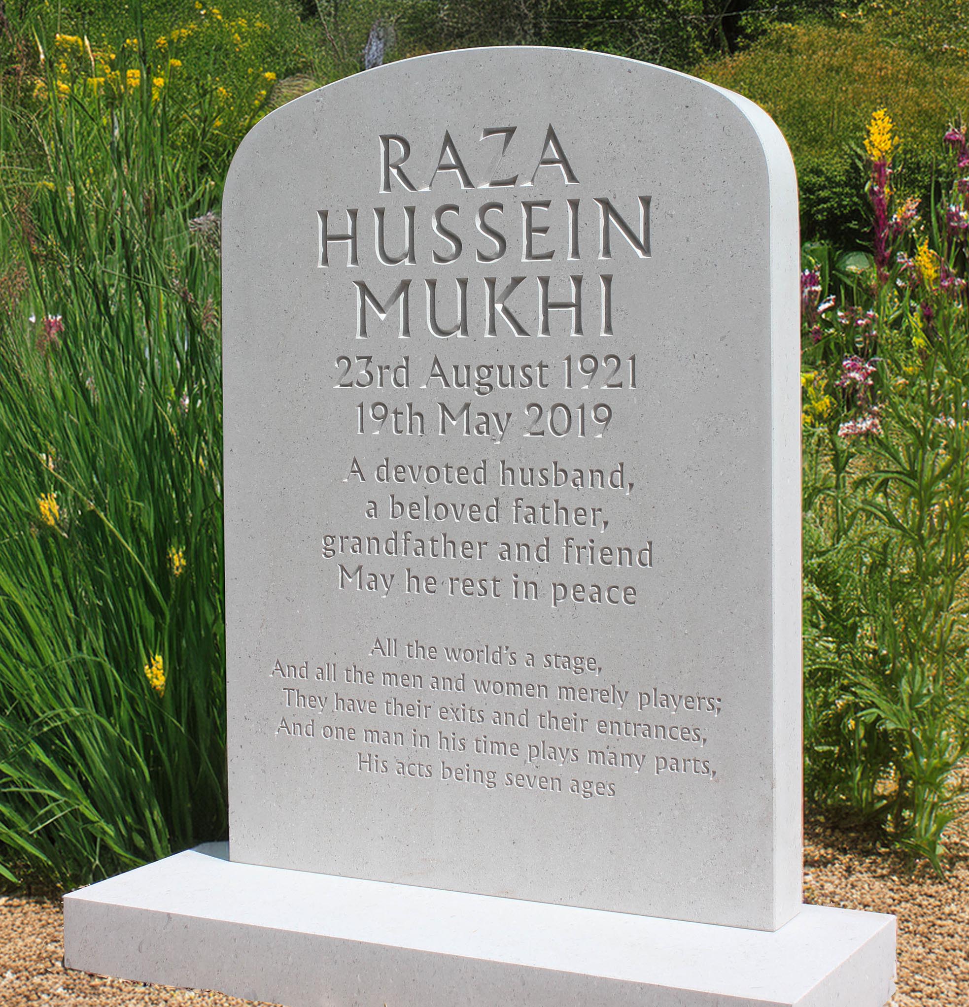 Headstones in Royston