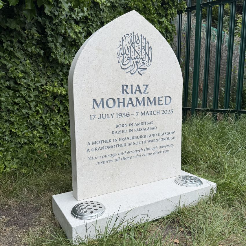 Headstones in Royston